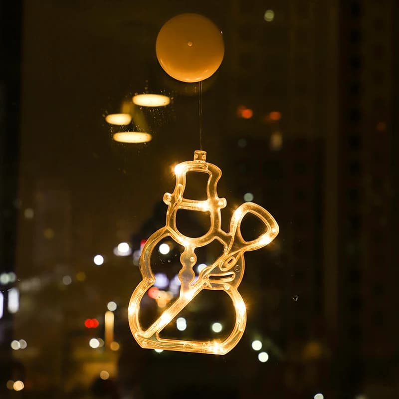 Warm LED String Lights 55cm Battery Powered