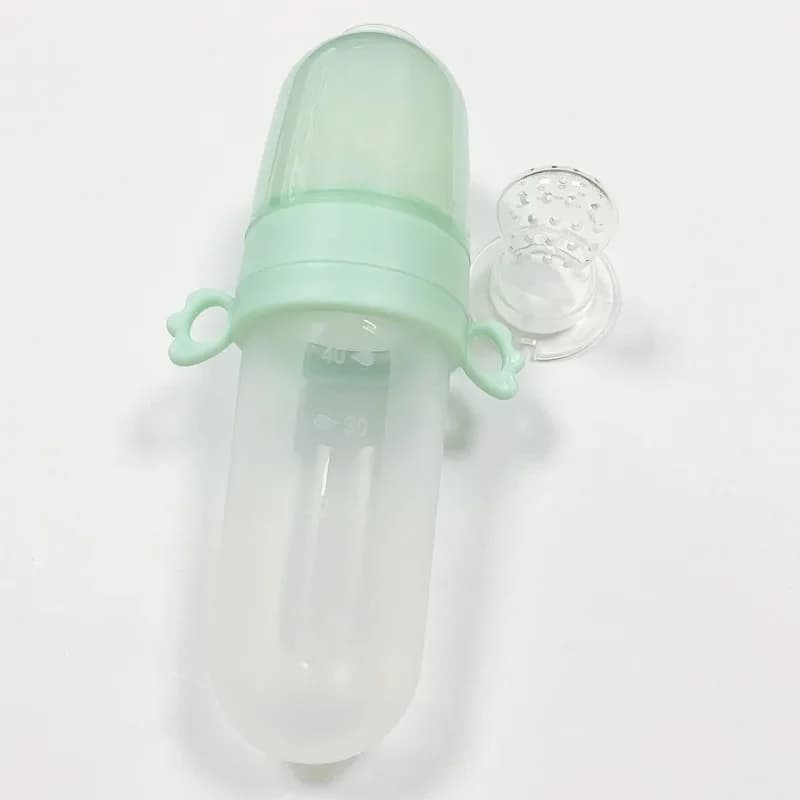 Baby Food Feeding Eat Fruit Complementary Food Baby food Bag Feed Rice Cereal Spoon Silicone Pacifier Tool Baby Accessories