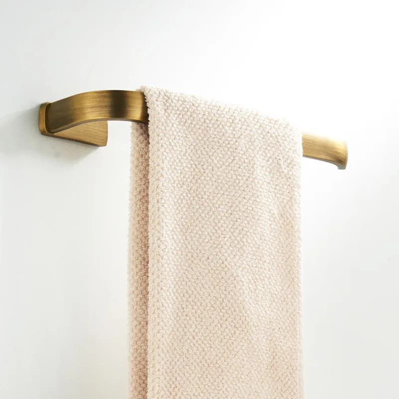 Bathroom Accessories Antique Brass Wall Mounted Toilet Paper Holder Towel Ring Robe Coat Hook Bathroom Hardware Set Antique Bras