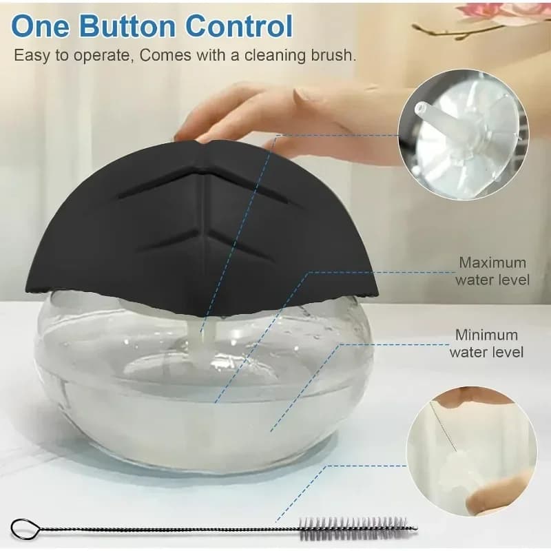Water-Based Air Washer with LED Color Lights