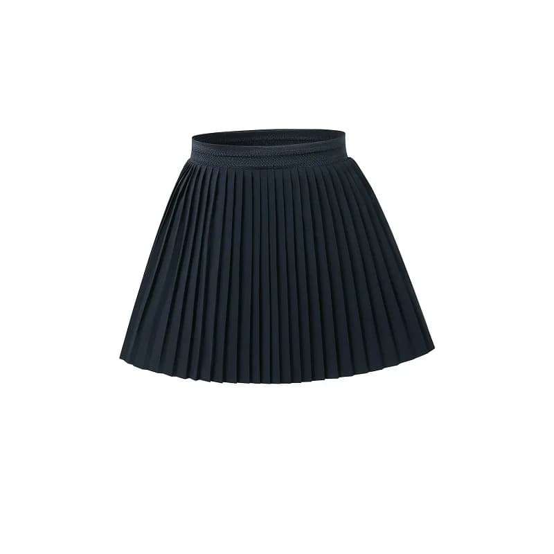 Girls Pleated Athletic Skirt with Built-In Shorts