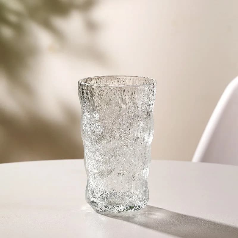Glacier Pattern Drinking Glass
