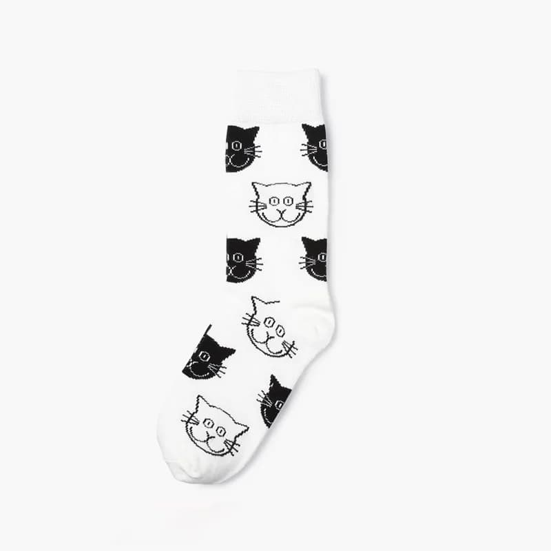 New Women Cotton Socks Cat Cartoon Animal Funny Socks Cute Lovely Colorful Fashion Socks Meias
