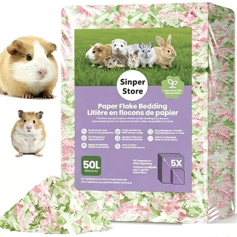 Hamster Bedding Paper Cotton Blend 10L