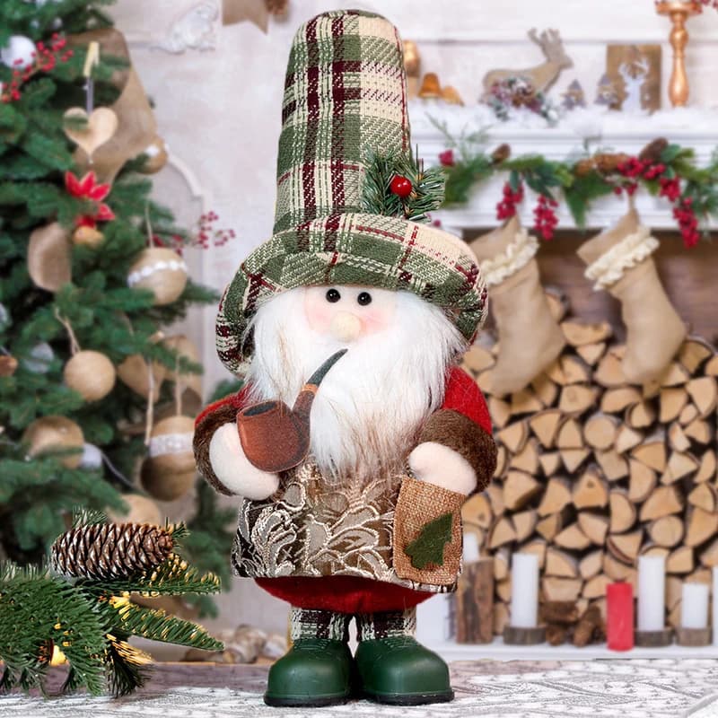 Nordic Style Miniature Snowman Christmas Ornament