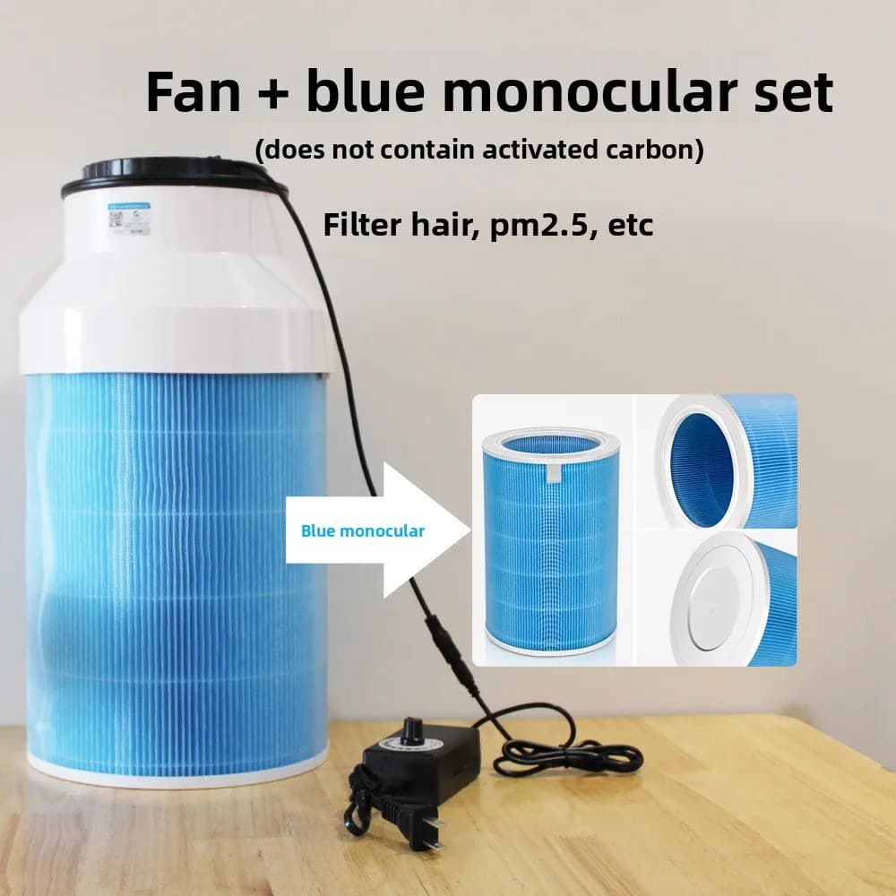 DIY Compact Air Purifier with Formaldehyde Filter