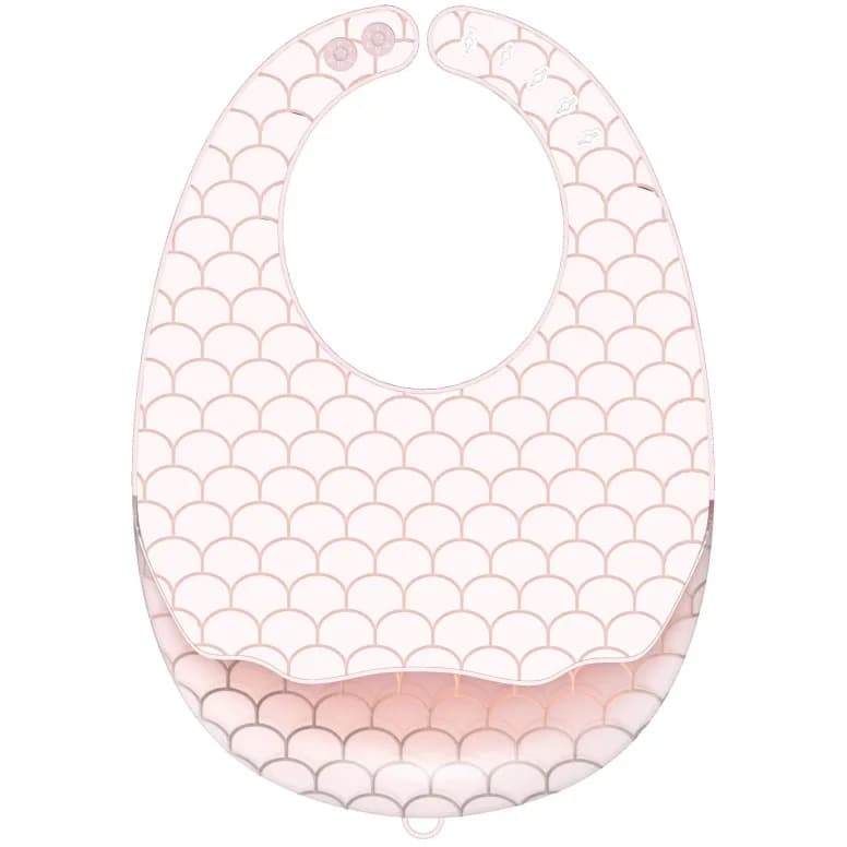 Silicone Baby Bibs Waterproof Cartoon Adjustable