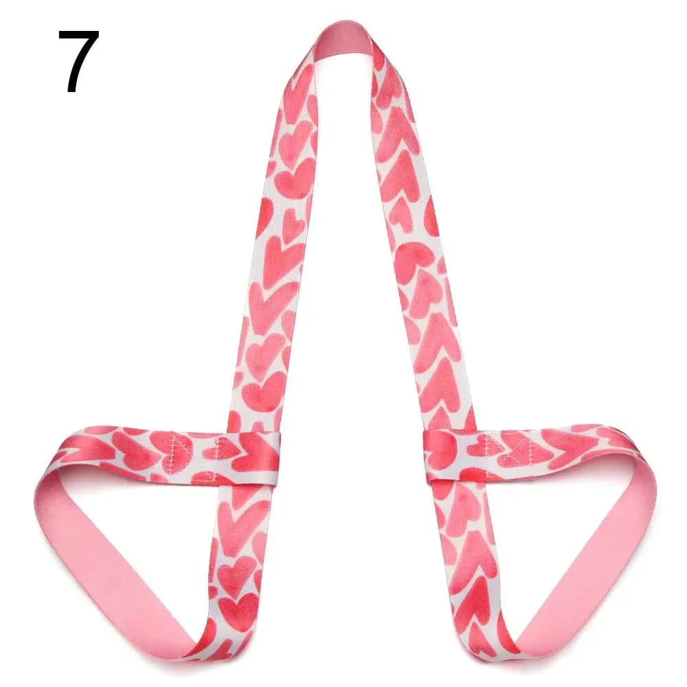 Fitness Adjustable Sports Accessories Yoga Belt Sport Sling Shoulder Yoga Mat Strap Belts Carry Straps