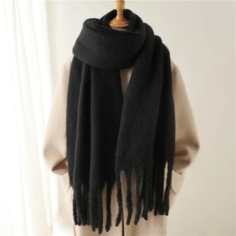 Women's Fringe Scarf Wrap