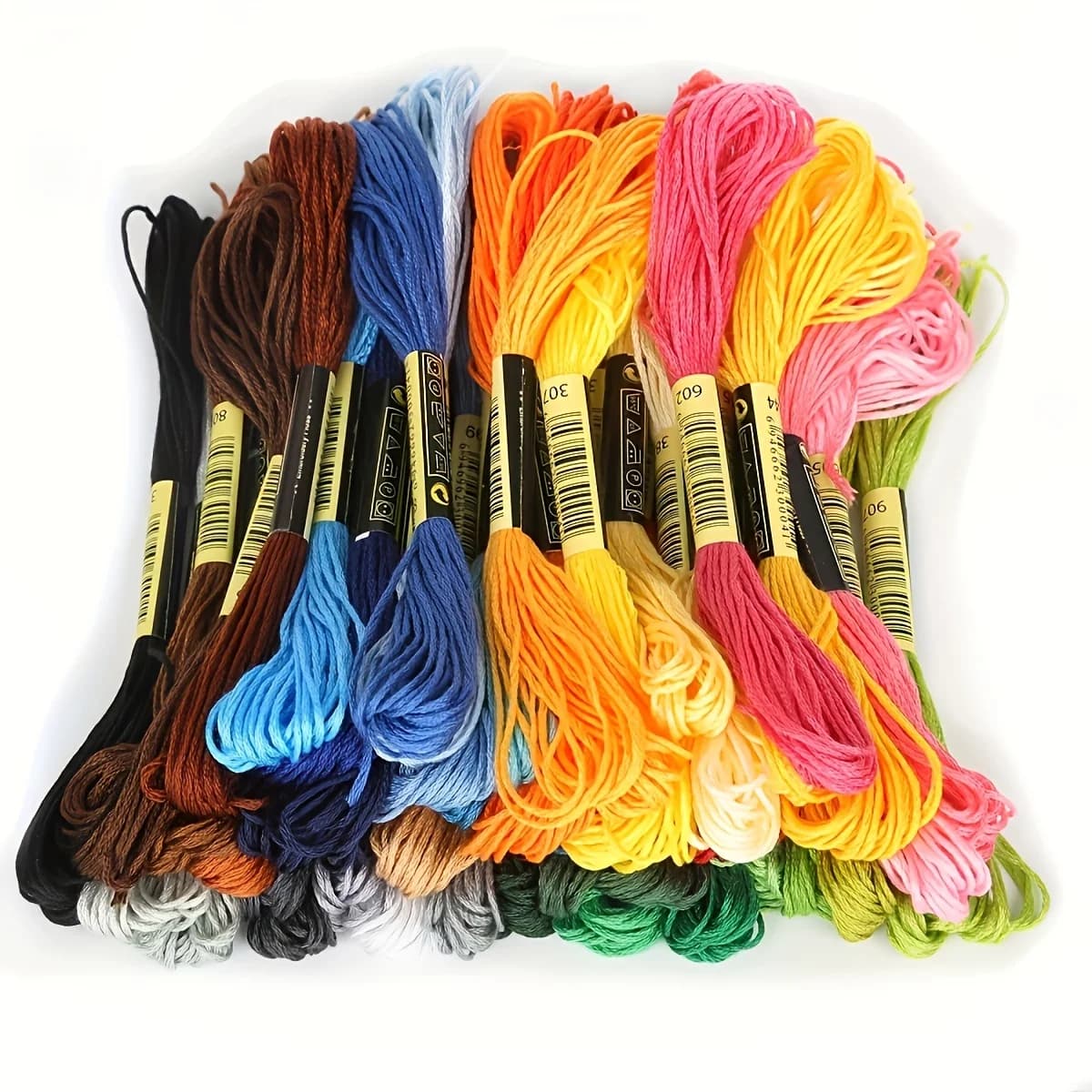 Multicolor DMC Cross Stitch Thread Skeins Kit