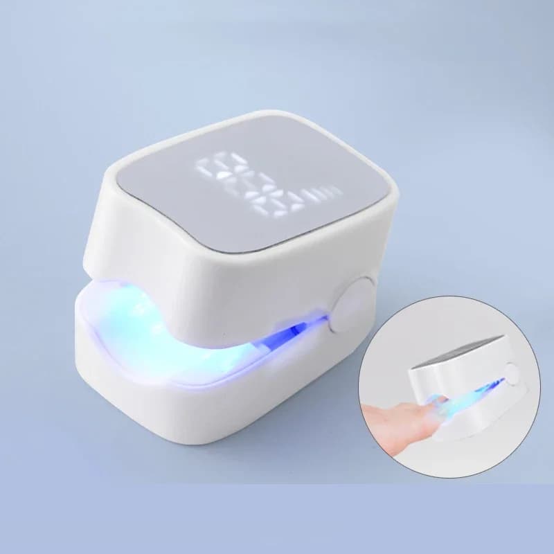 UV Blue Light Nail Lamp with Essential Oil Treatment