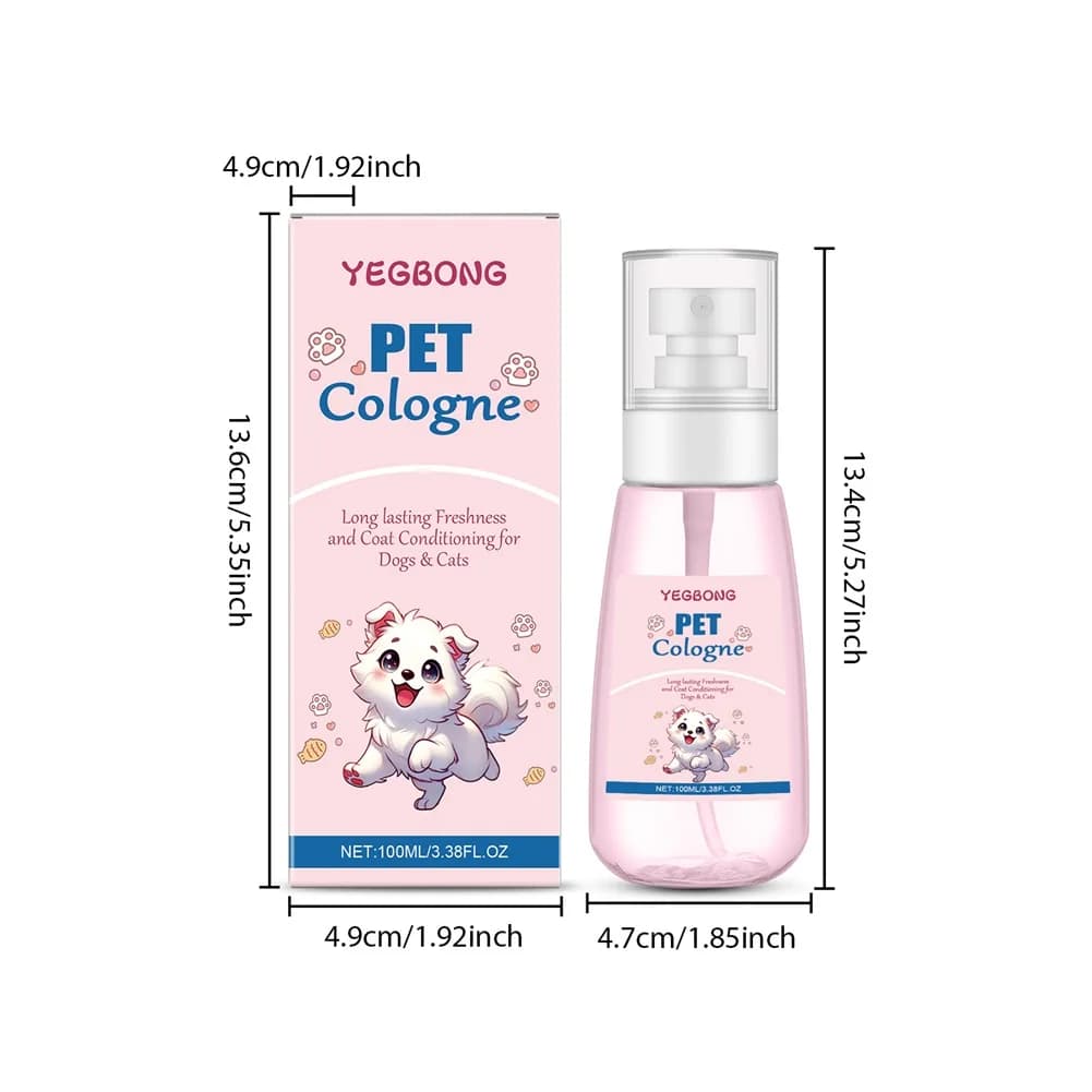Natural Dog Cologne Deodorizing Spray