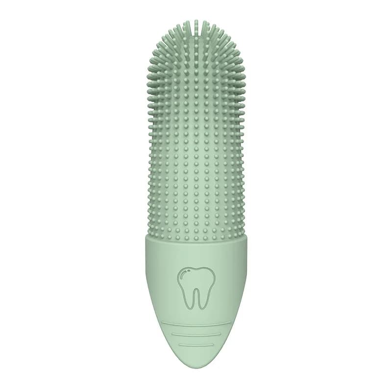 360-Degree Silicone Finger Toothbrush for Dogs & Cats