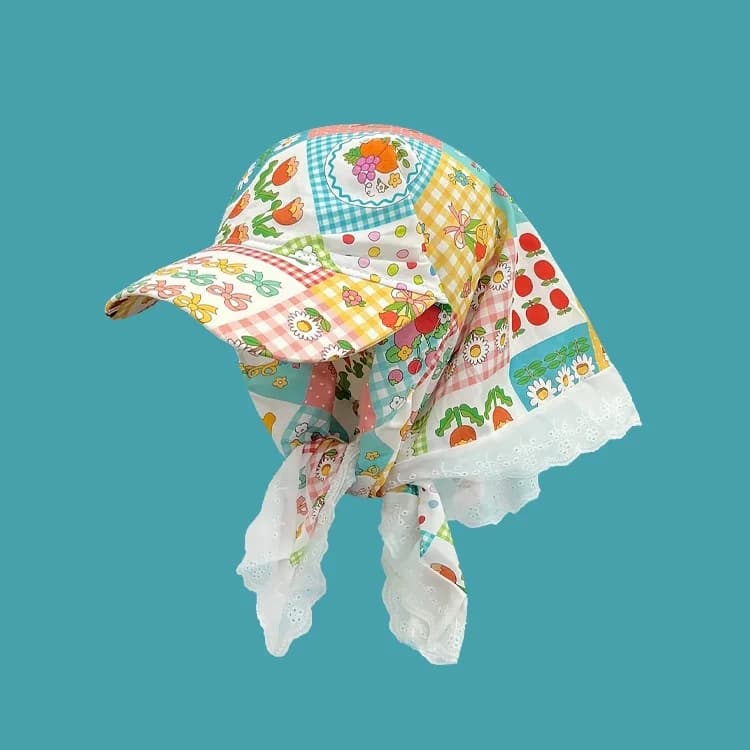 Women's Adjustable Baseball Cap With Straps