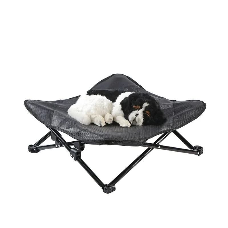 Foldable Elevated Pet Cot Breathable Mesh