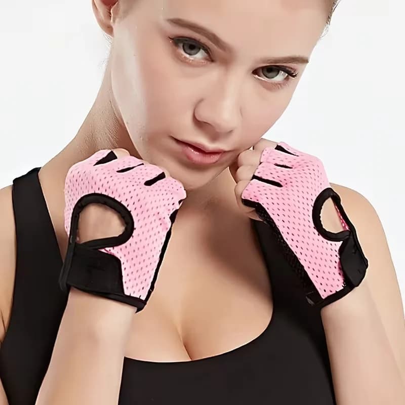 Breathable Half-Finger Weight Lifting Gloves