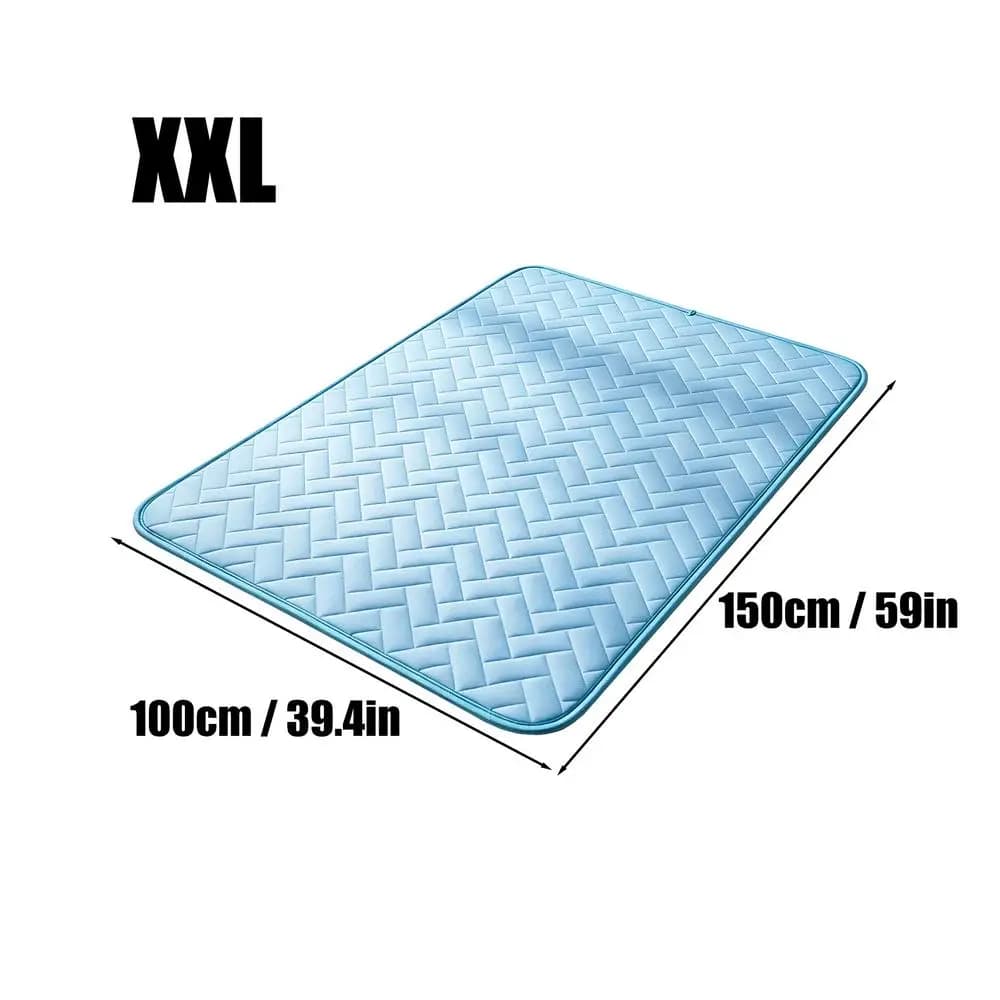 Cat Cooling Mat Ice Silk Pet Pad