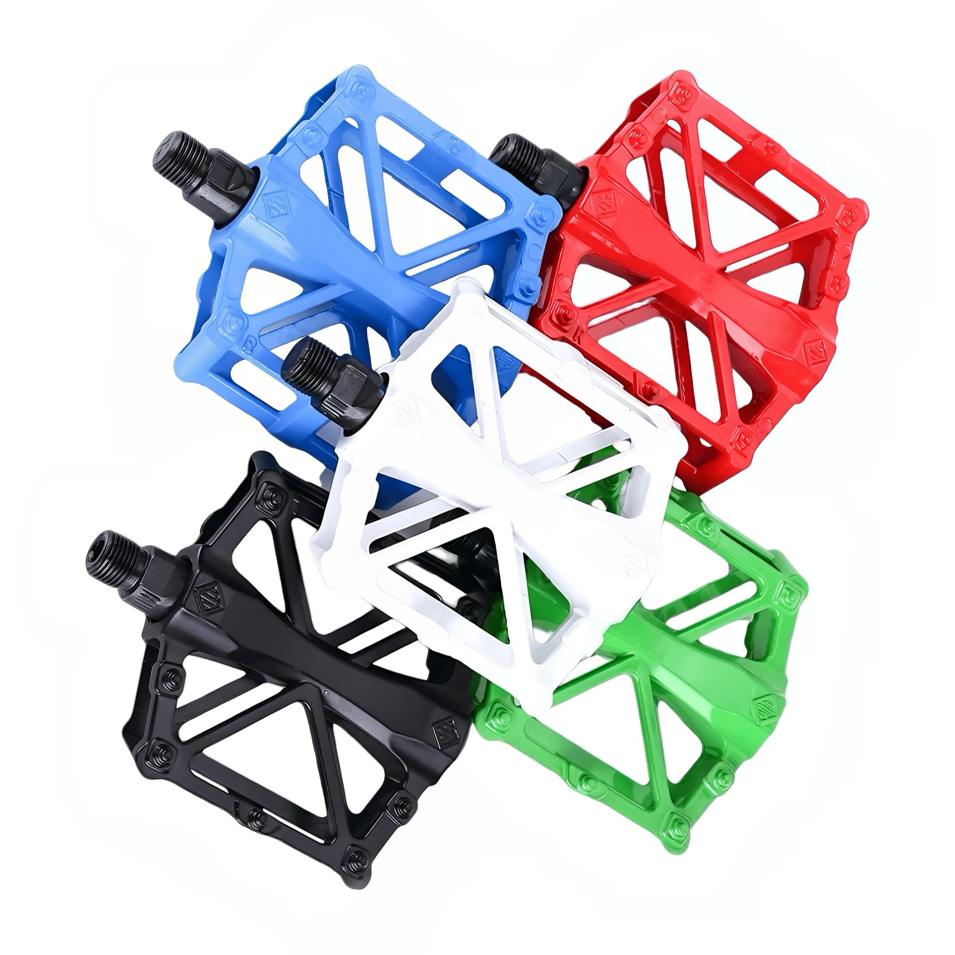 Aluminum Alloy Bicycle Pedals with Ball Bearings