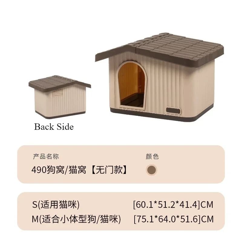 Weatherproof Dog House for Small Dogs