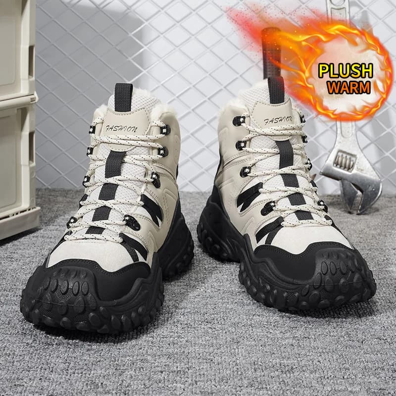 Men's Winter Snow Boots Warm Lined