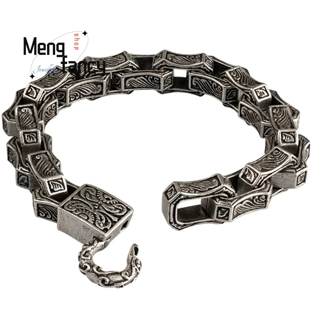 Men's Handcrafted Jade Bracelet