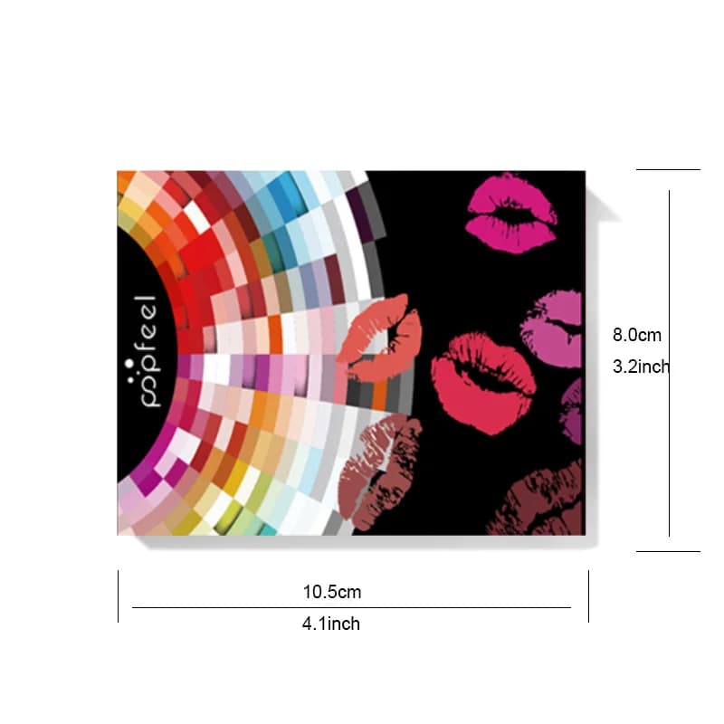 15-Color Mini Lip Gloss Palette