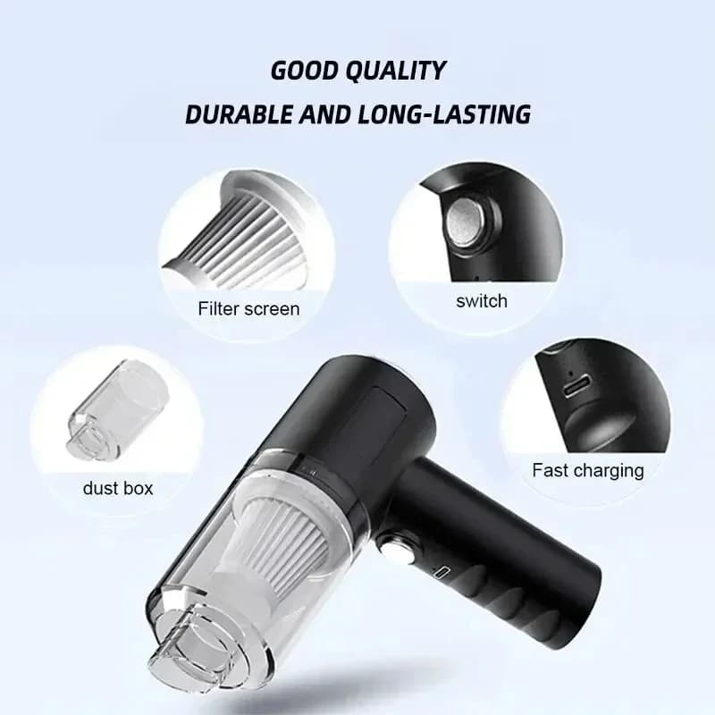 Portable Wet Dry Vacuum Cleaner 120W