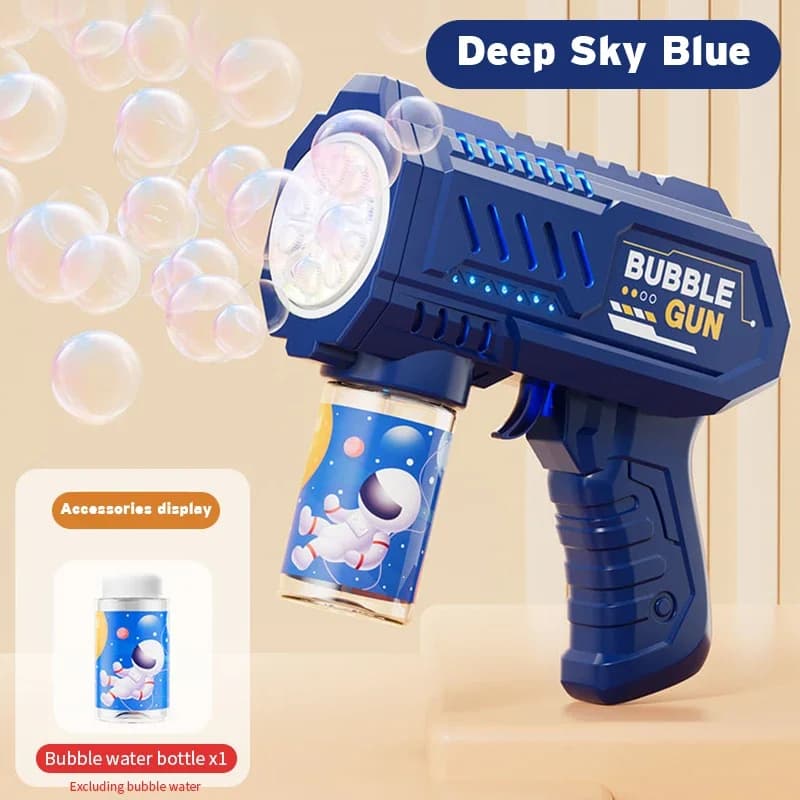 Automatic Bubble Machine Glowing Toy