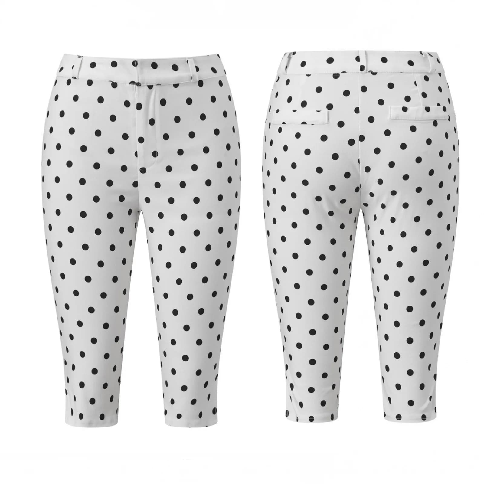 Women's Low Waist Capri Leggings