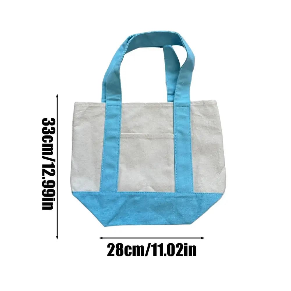 Canvas Minimalist Commuter Tote Bag