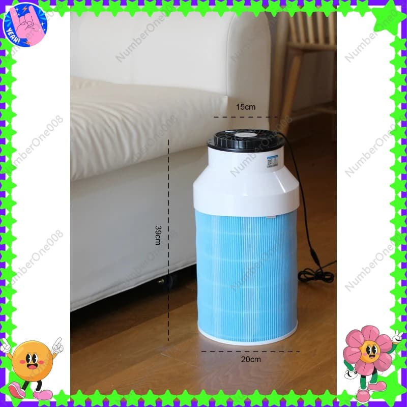 DIY Compact Air Purifier with Formaldehyde Filter