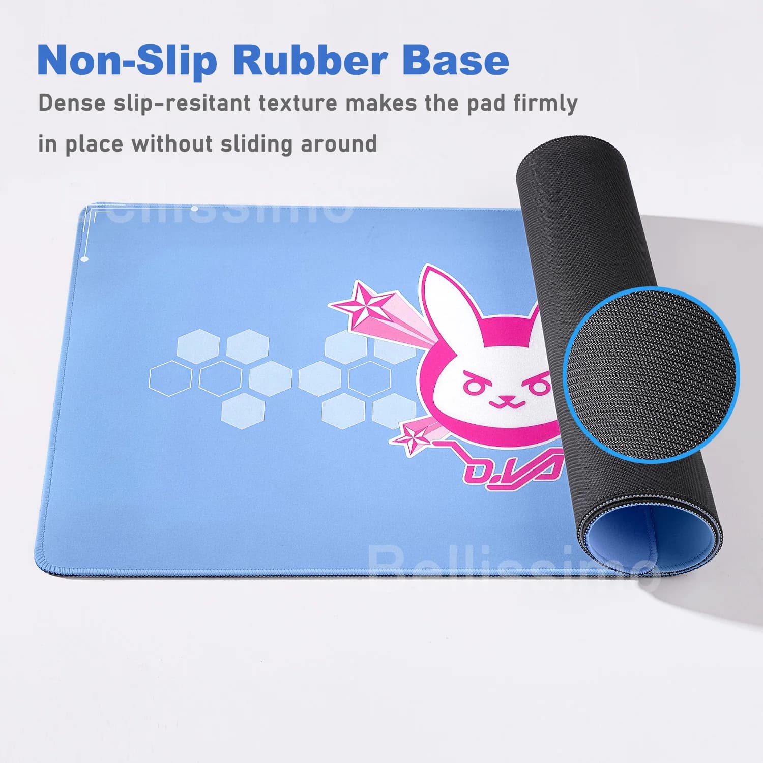 Gaming Accessories O-Overwatch D-D.va Mouse Pad Large Keyboard Mousepad Pc Cabinet Deskmat Xxl Extended Mats Gamer Mausepad