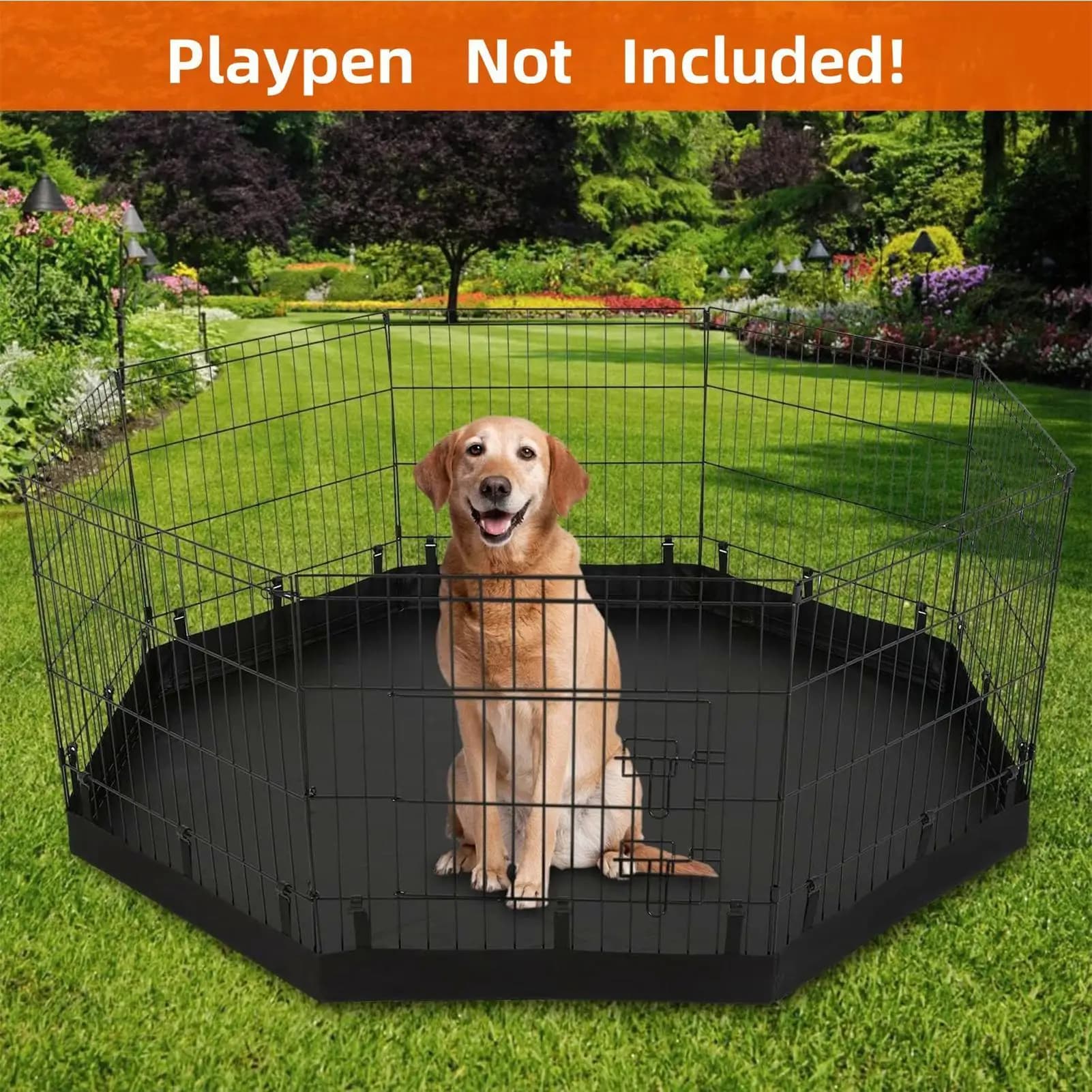 Waterproof Playpen Mat for Puppies and Cats