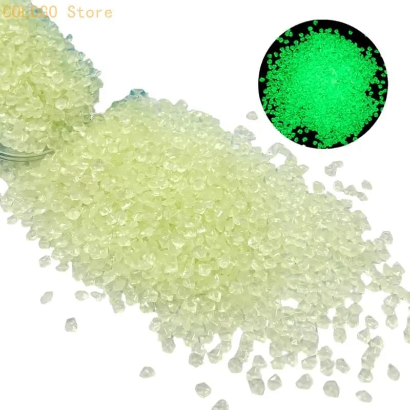Glowing Resin Gravel Pebbles for Aquariums
