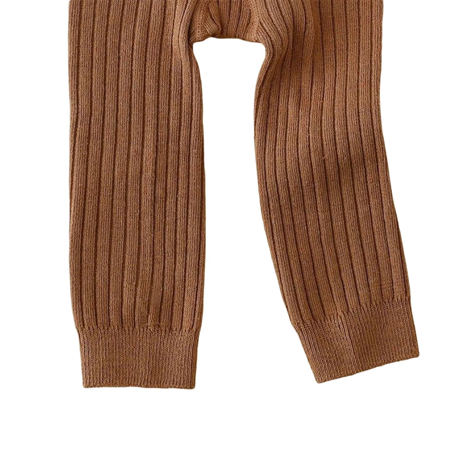 Baby Cotton Ribbed Suspender Tights