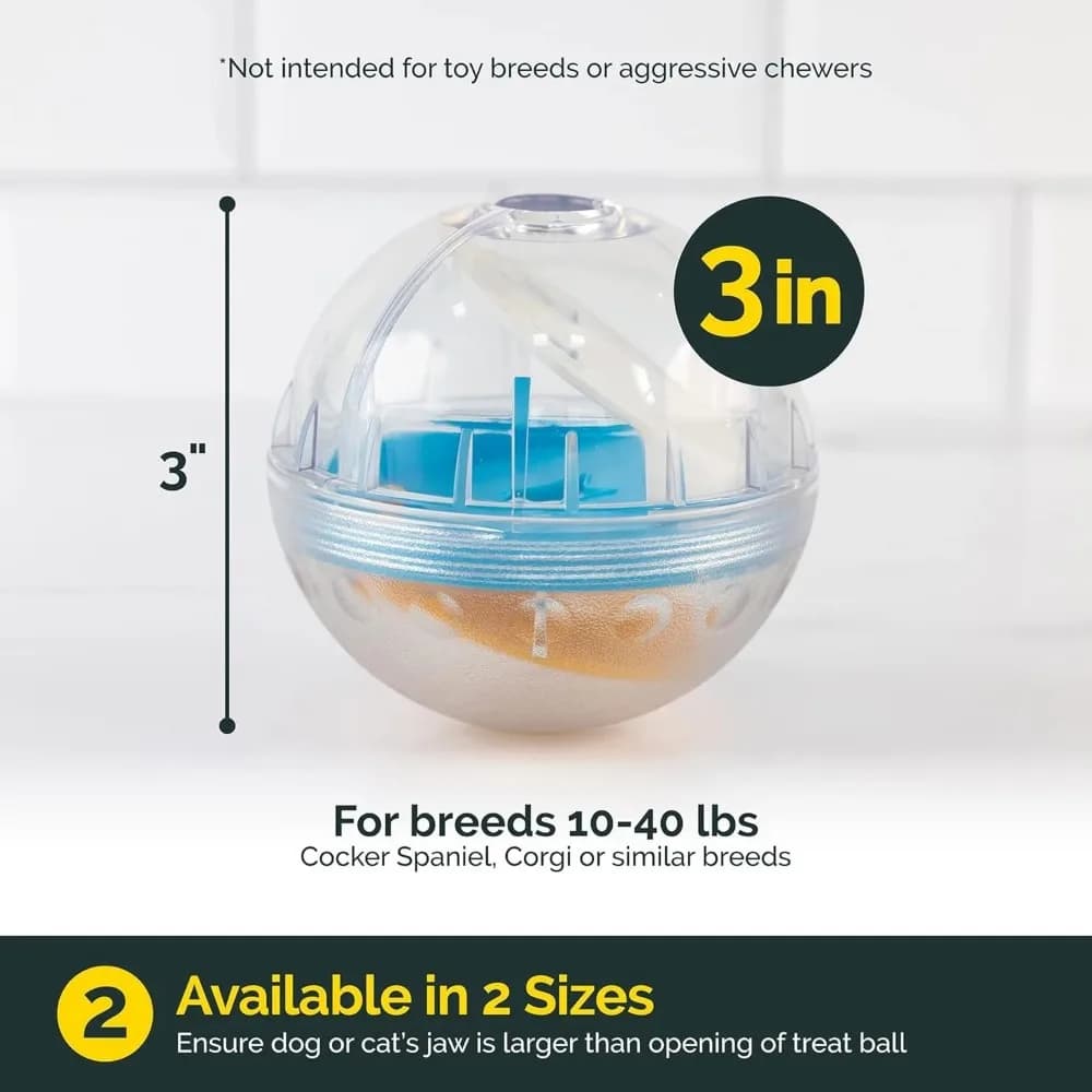 IQ Treat Ball Dog Toy Dispenser