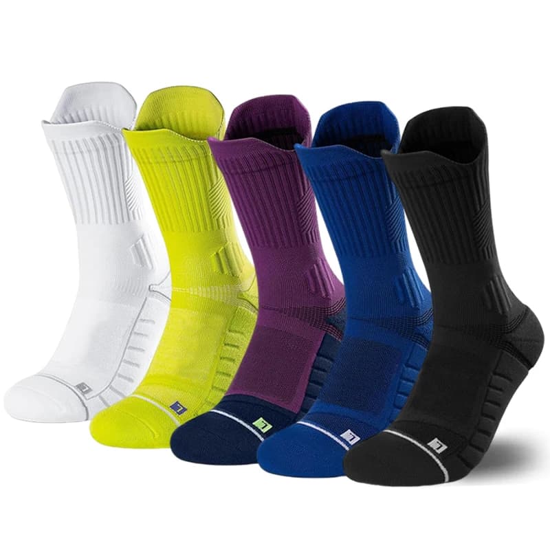 Professional Sports Socks with Cushioned Support