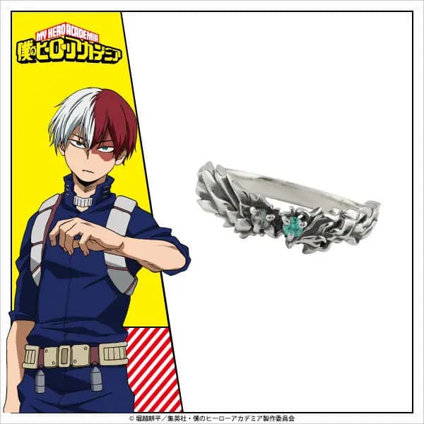 2026 My Hero Academia Bakugou Katsuki Kirishima Eijiro Shoto Todoroki Ring Cartoon Fashion Accessories Anime Peripherals Gifts