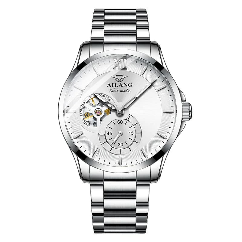Watches for Men Tourbillon Skeleton Luminous Luxury Mechanical Self Winding Men's Wrist Watch Waterproof
