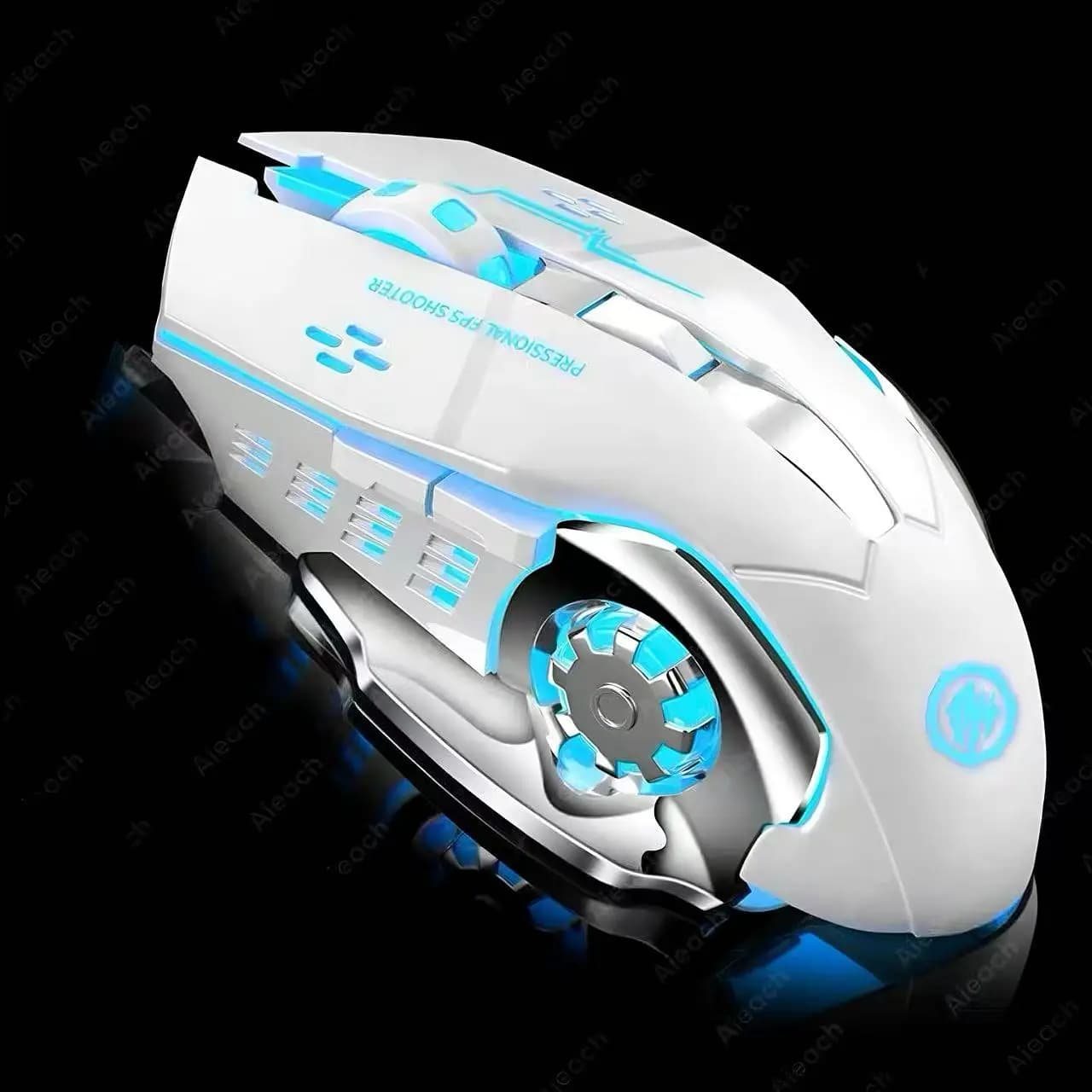 Wireless Gaming Mouse with RGB Lighting