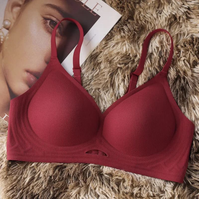 Seamless Wire-Free Push-Up Bra