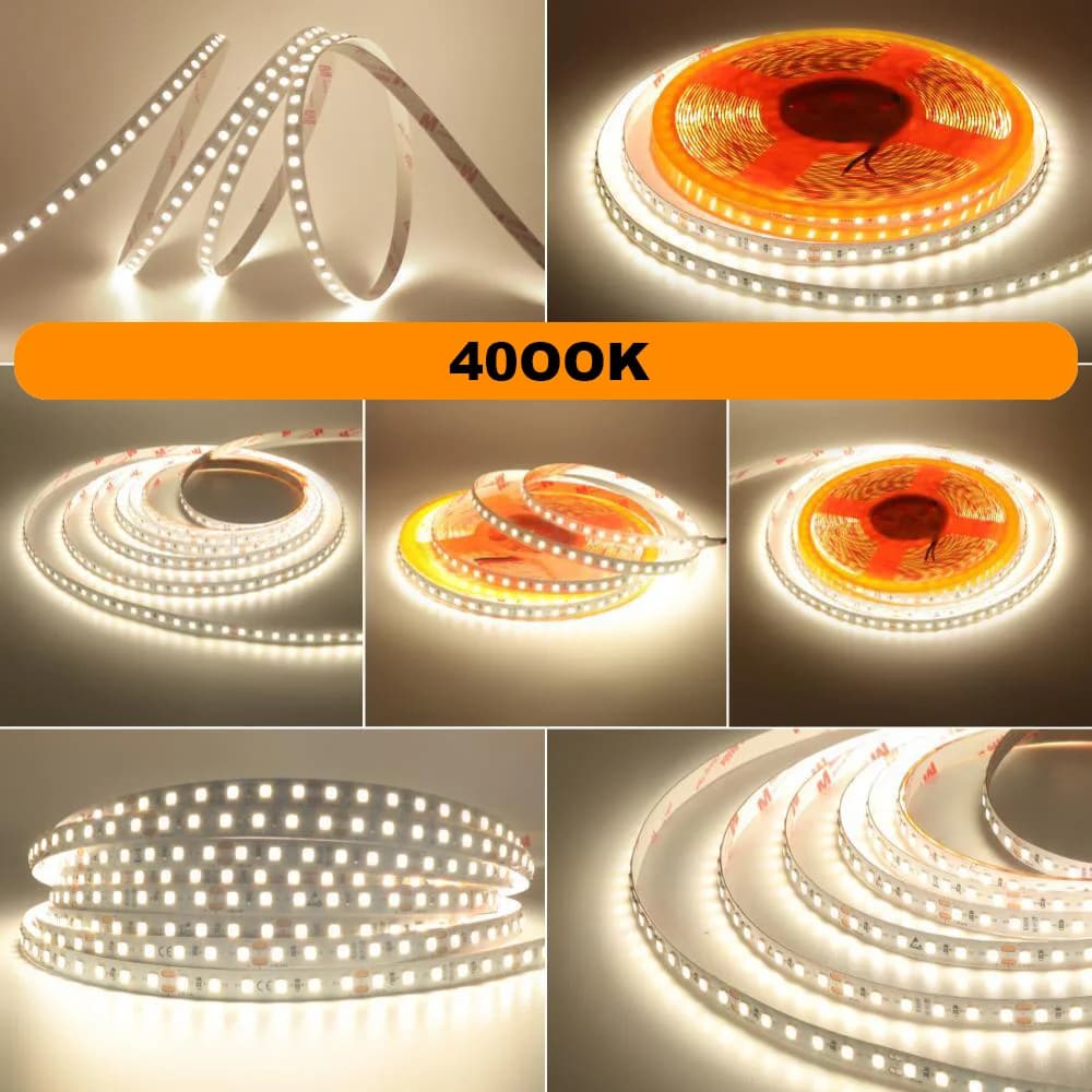 LED Strip Light 2835 24V 5m 10m RA98 2700K 3000K 3500K 4000K 5000K 6000K Flexible Tape Stripe Super Bright 120LED Home Lighting