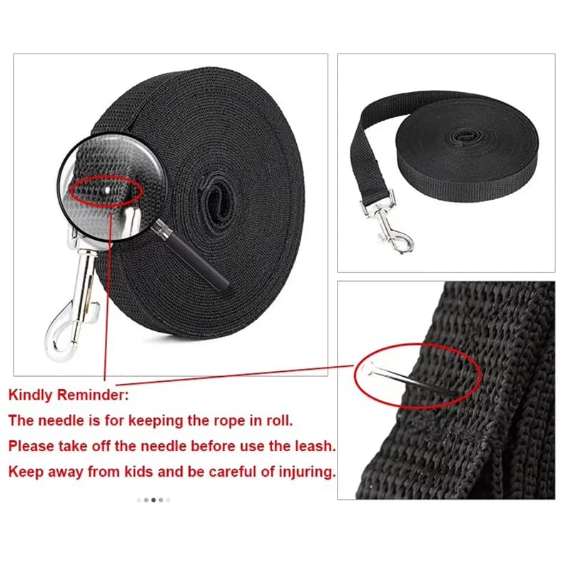 Extra Long Nylon Dog Leash
