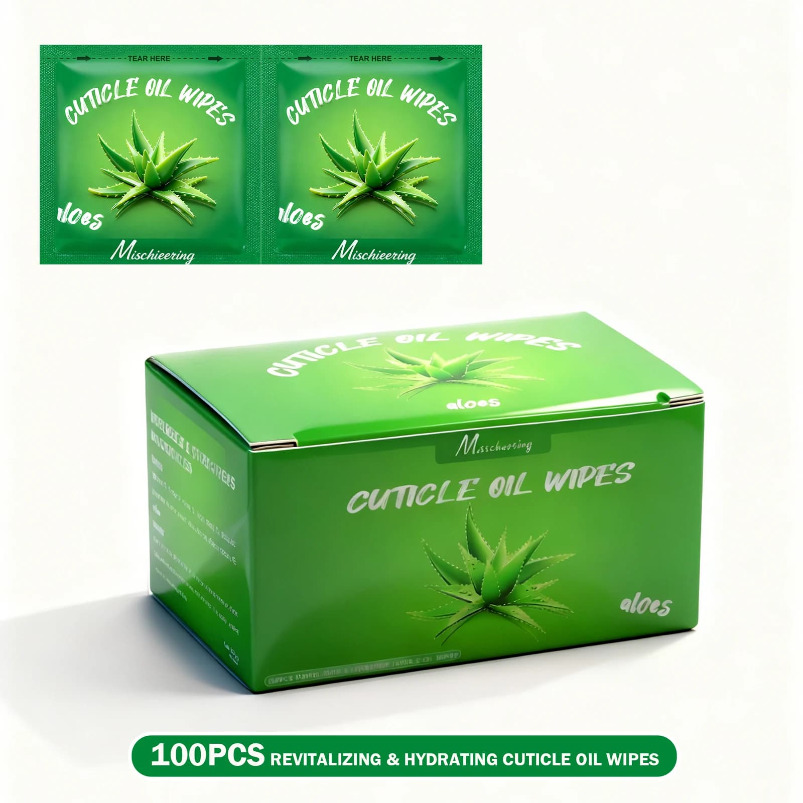 Cuticle Oil Wipes Variety Pack