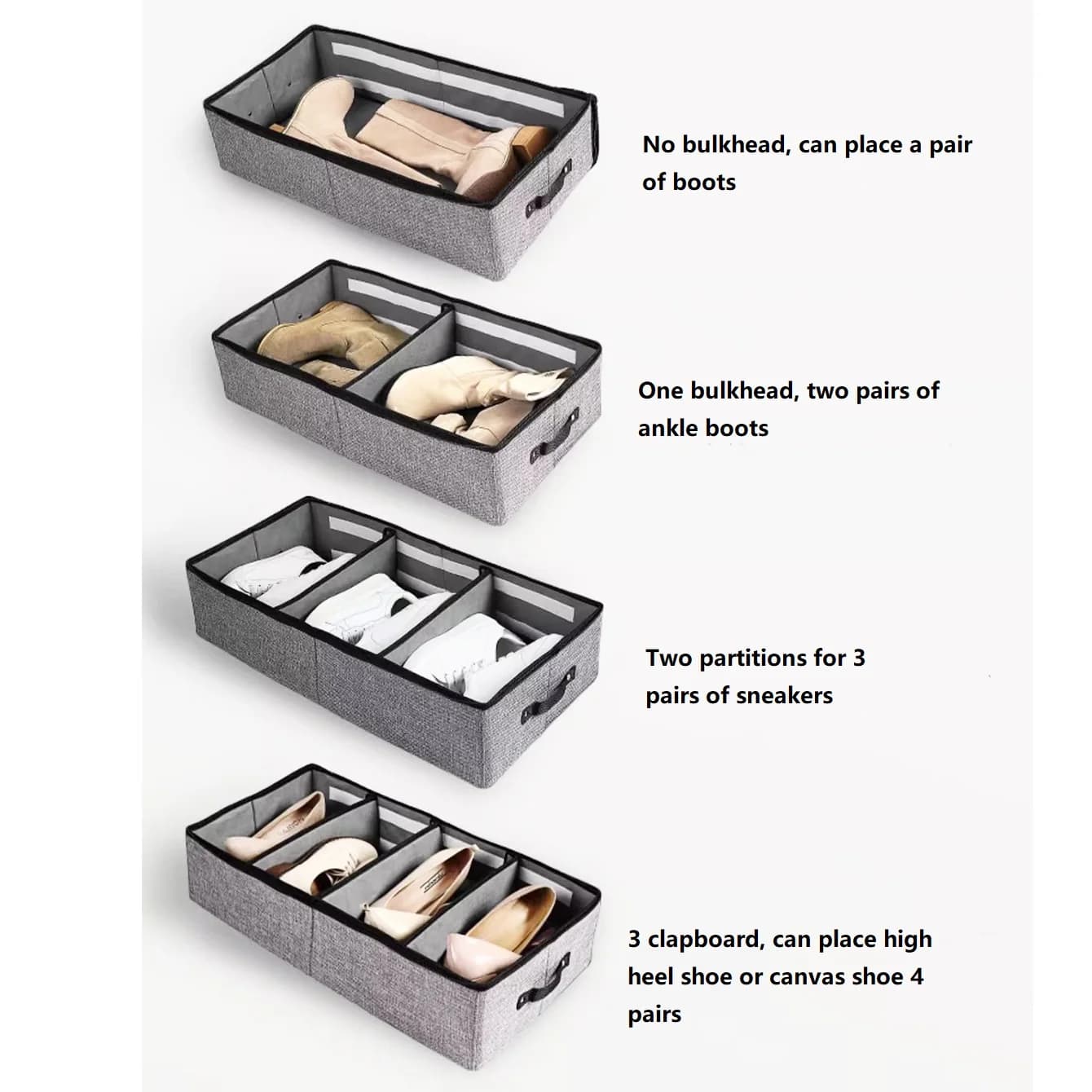 Clear Shoe Storage Box