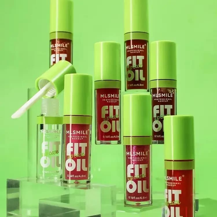 Glossy Lip Care Oil, 8 Available Shades, Hydrate And Soften Lips, Create Plump Dewy Lip Look, Comfortable All‑day Wearing
