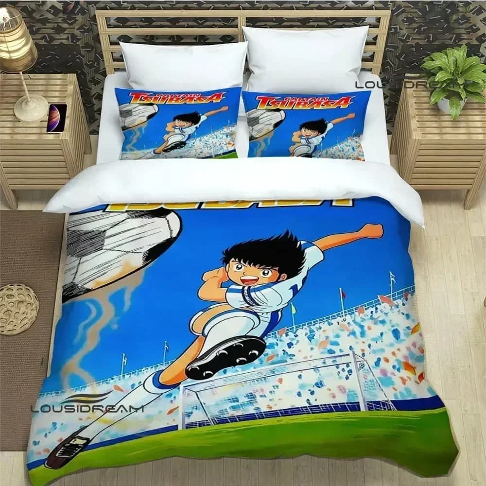 Captain Tsubasa Cartoon Bedding Set