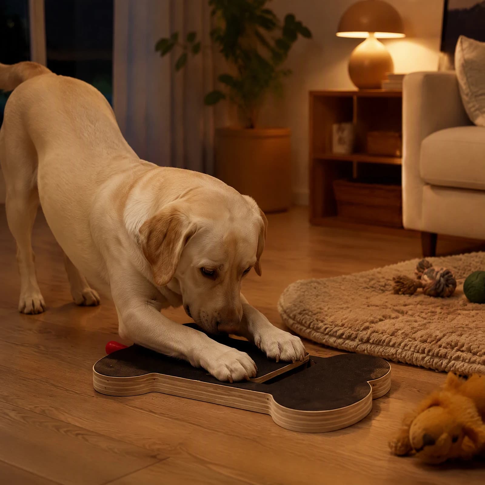 Dog Nail File Pad with Treat Holder