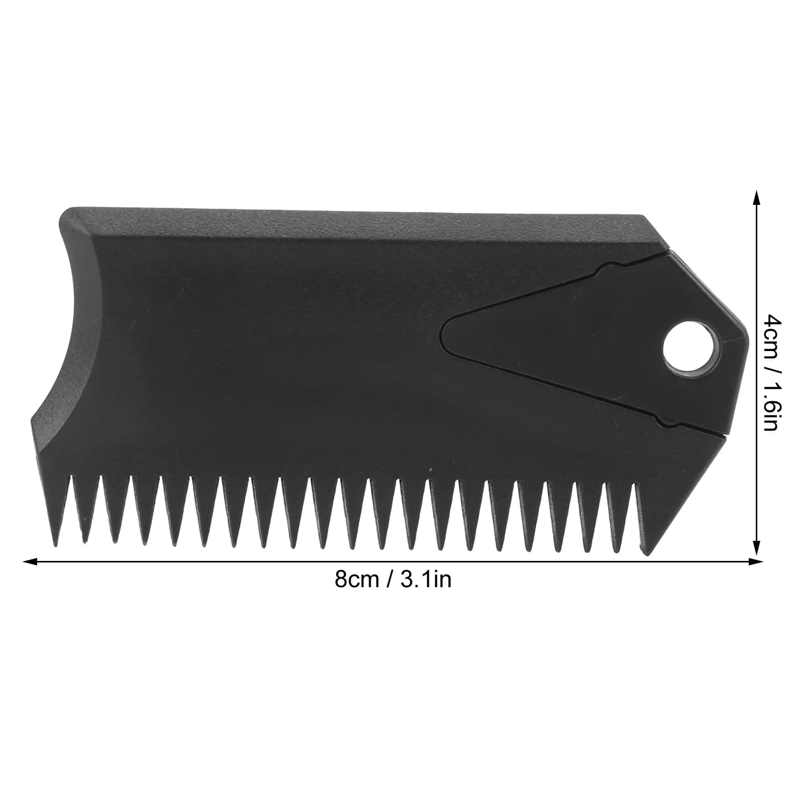 Surfboard Wax Comb with Fin Key