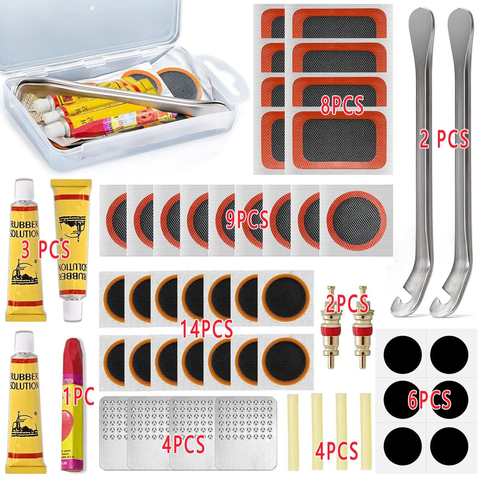 Portable Bike Tire Repair Kit